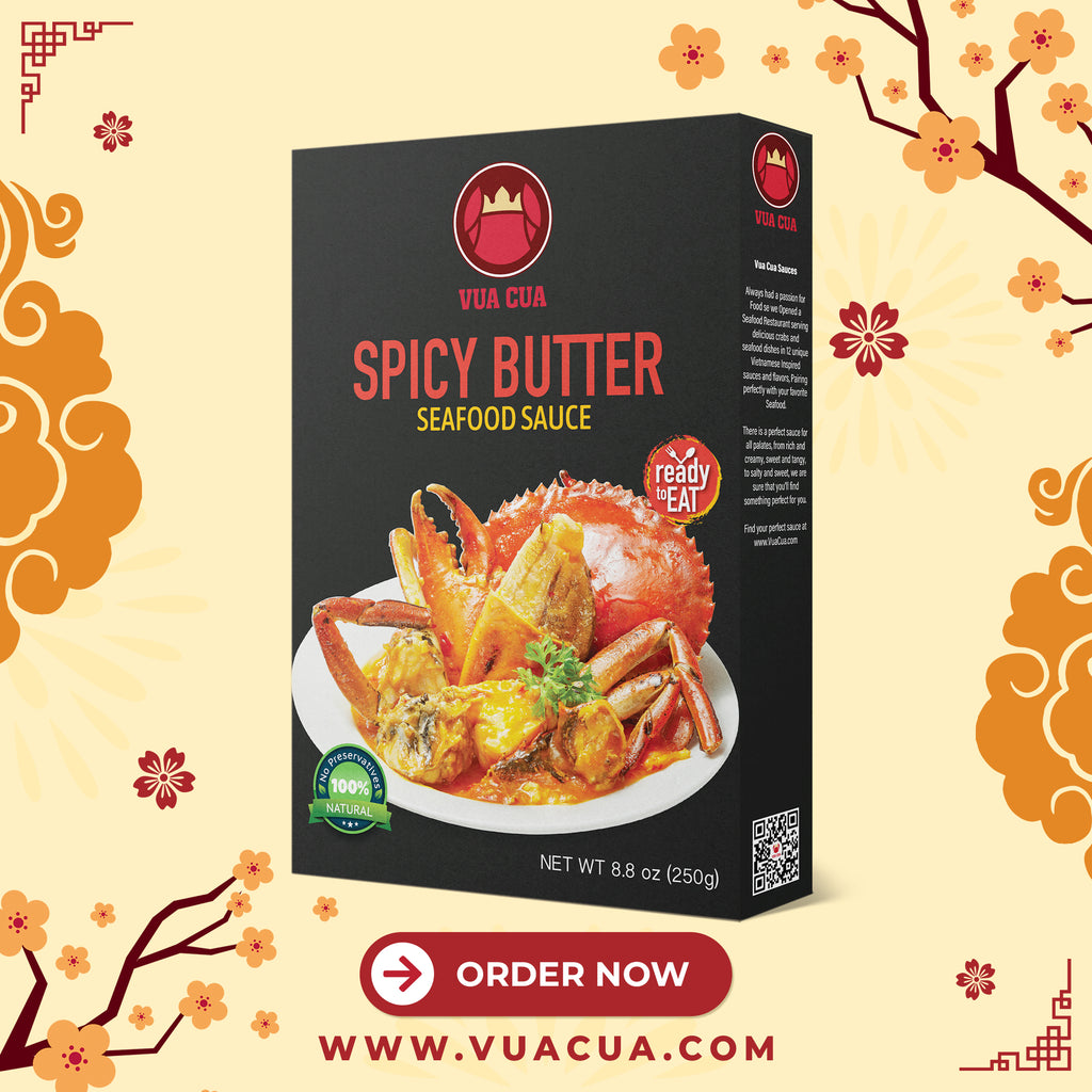 Vua Cua Spicy Butter Sauce Box